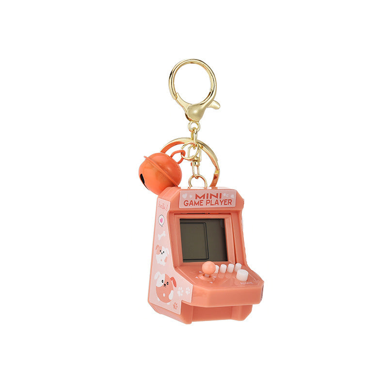 Wholesale Pocket Mini Tetris Game Machine Plastic Keychains